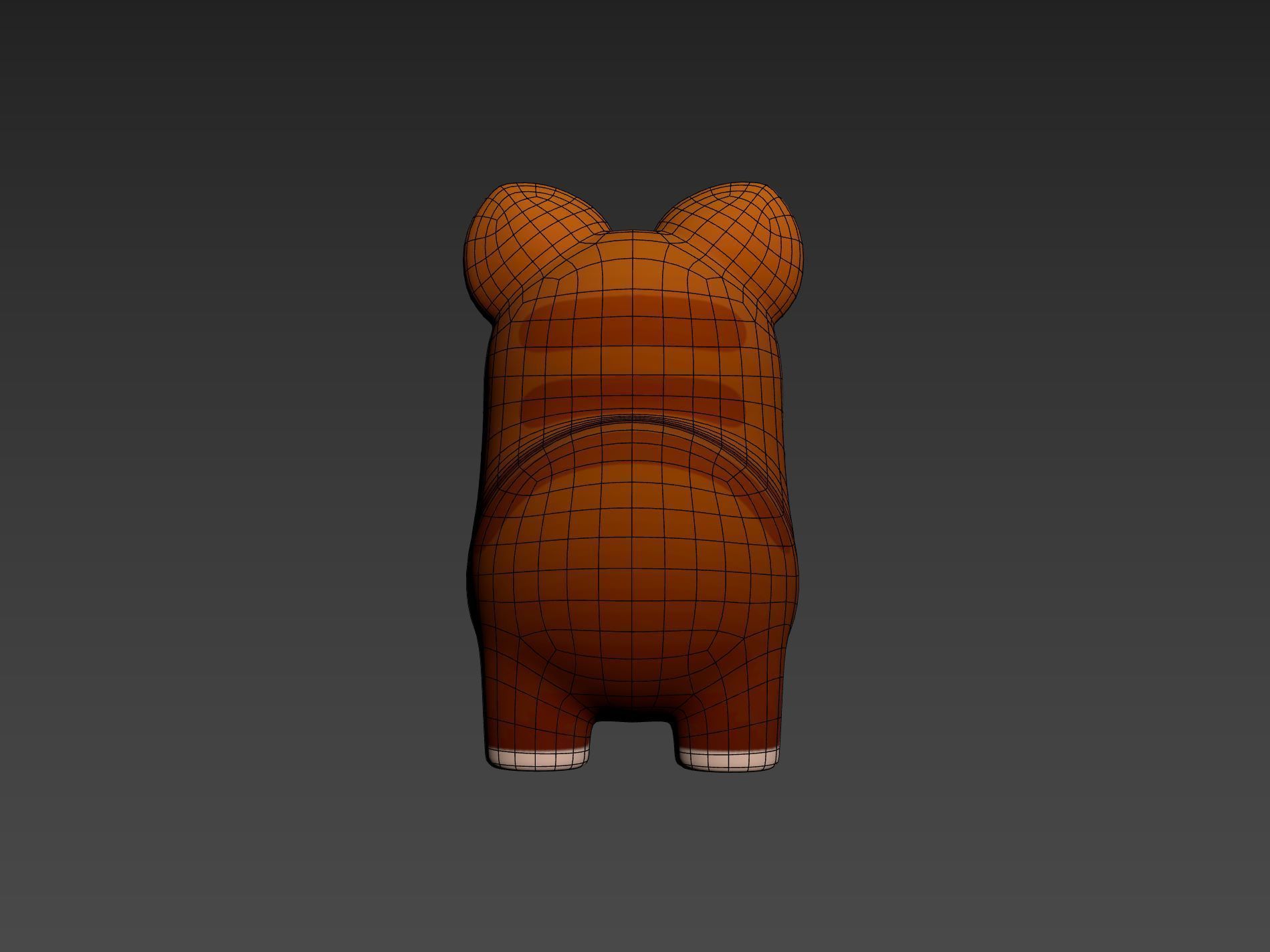 Cat Character 002 3D model_25