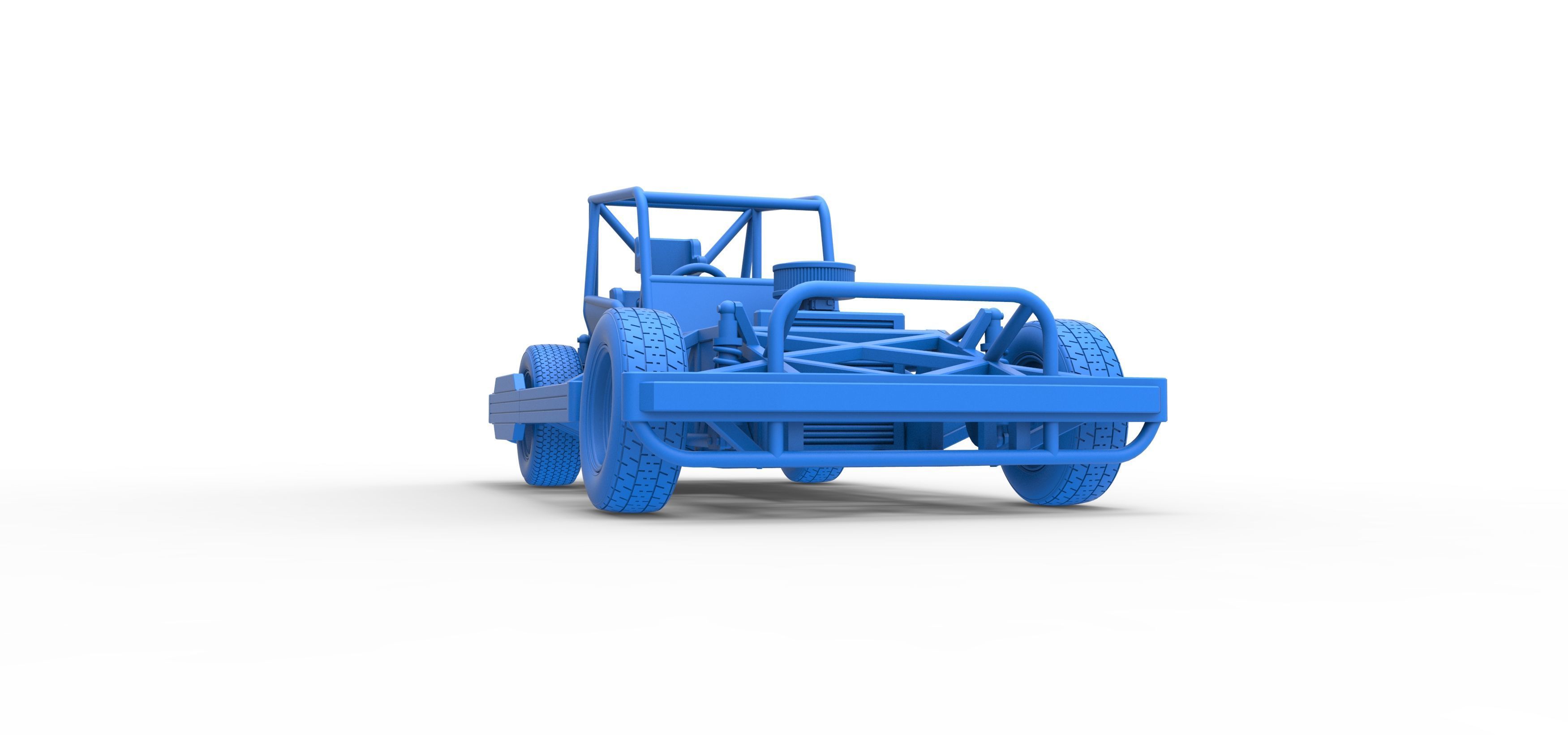 New Zealand Superstock car Base Scale 1 to 25 3D print model_53