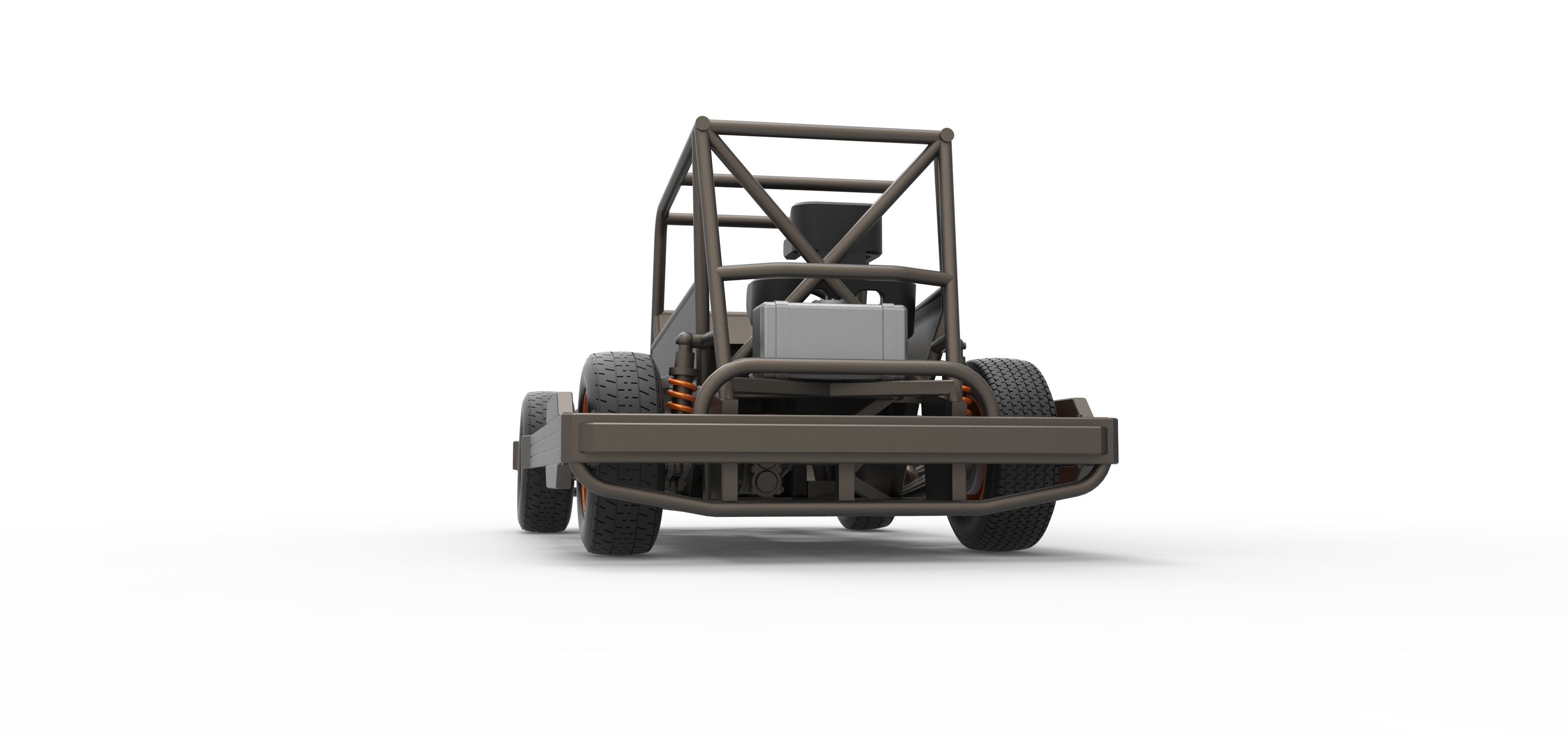 New Zealand Superstock car Base Scale 1 to 25 3D print model_14