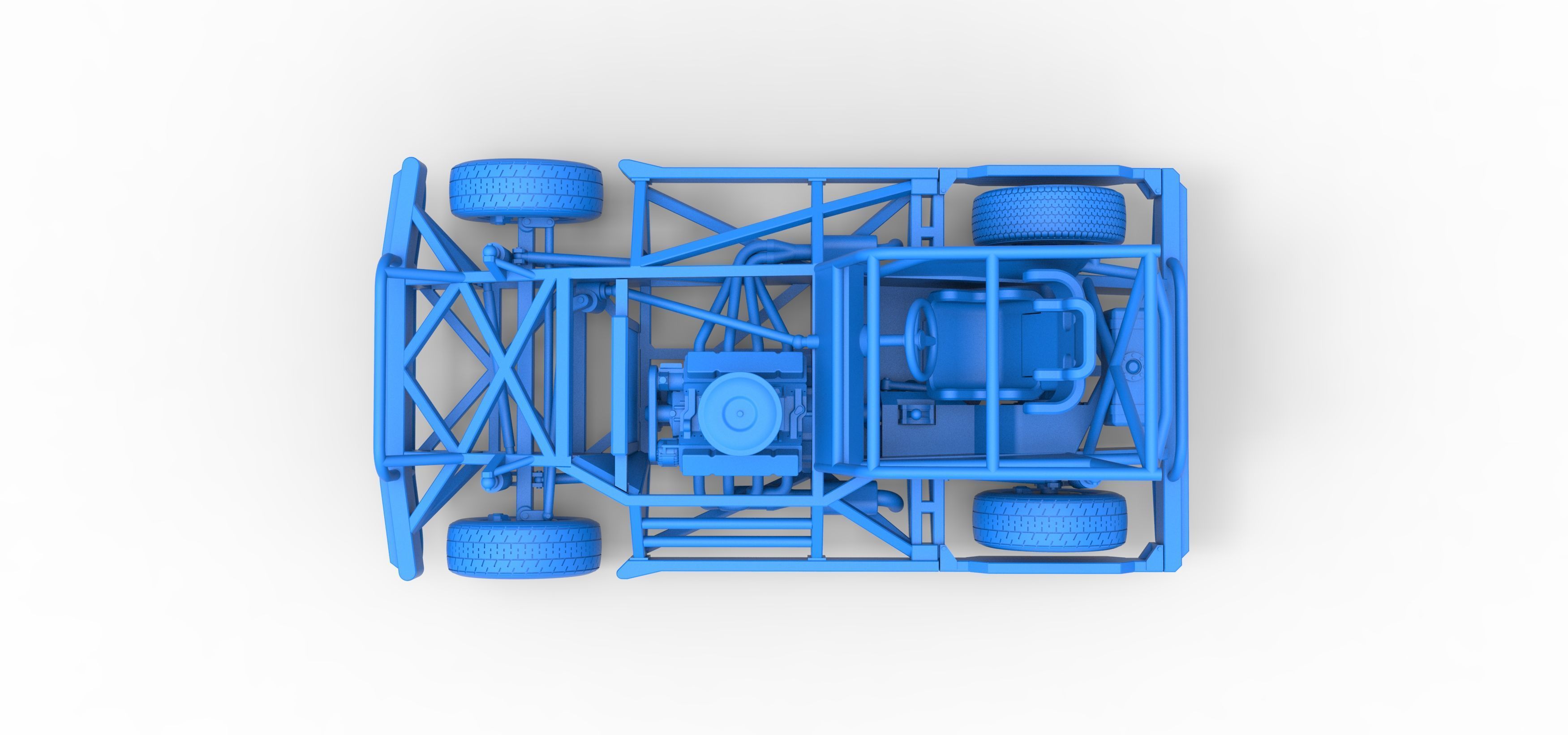 New Zealand Superstock car Base Scale 1 to 25 3D print model_37