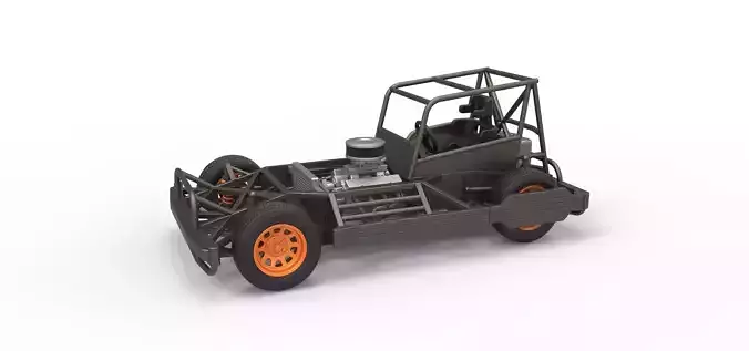 New Zealand Superstock car Base Scale 1 to 25