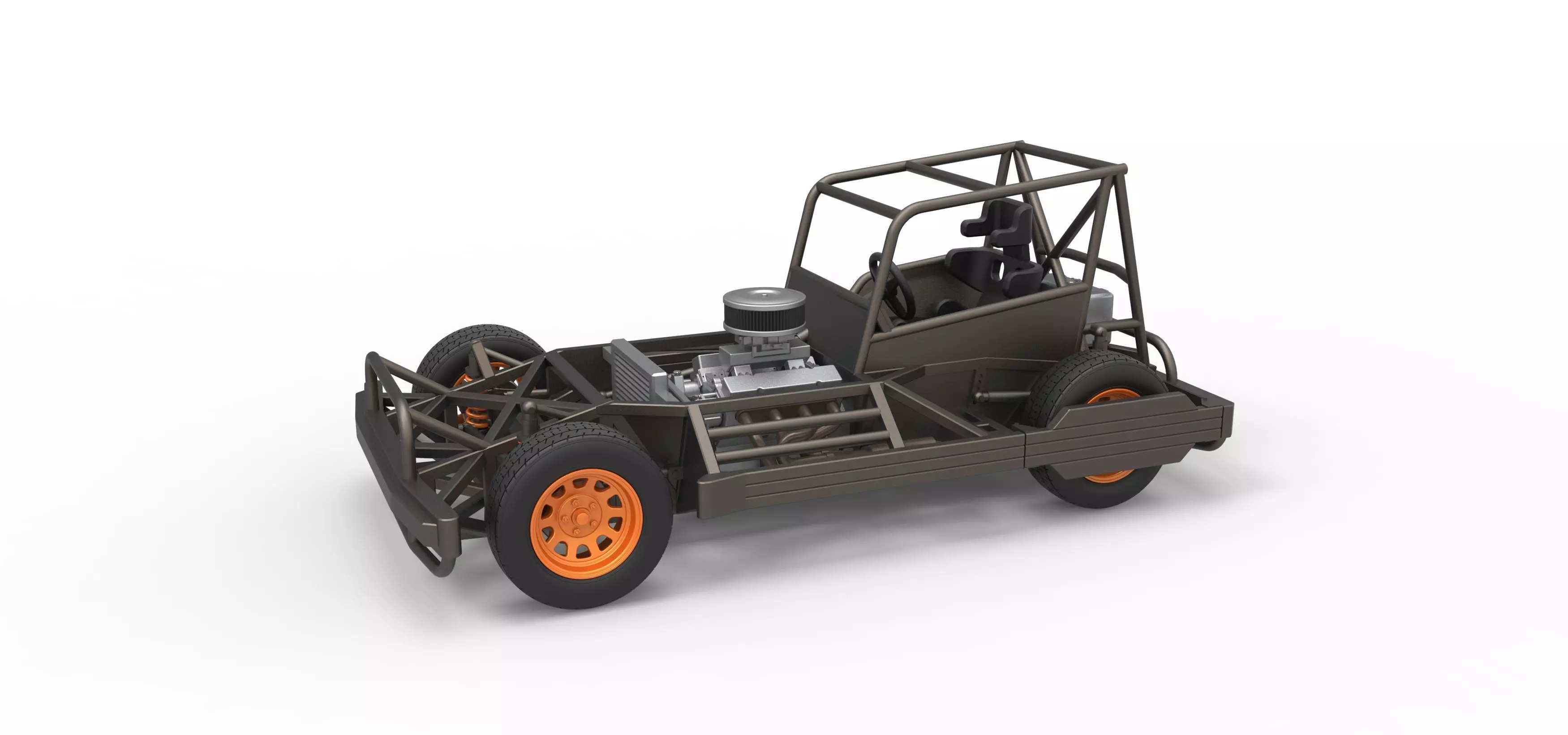 New Zealand Superstock car Base Scale 1 to 25 3D print model_0