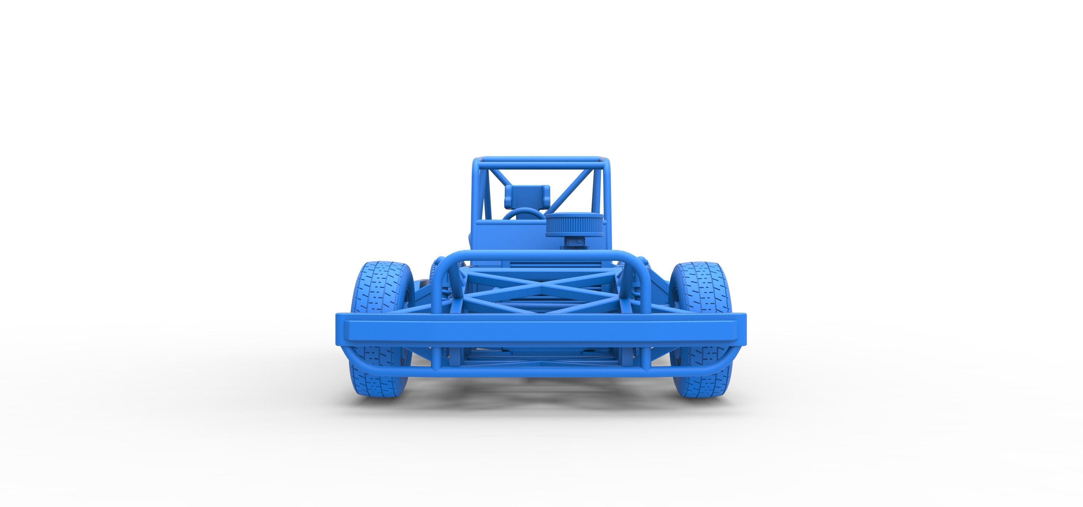 New Zealand Superstock car Base Scale 1 to 25 3D print model_33