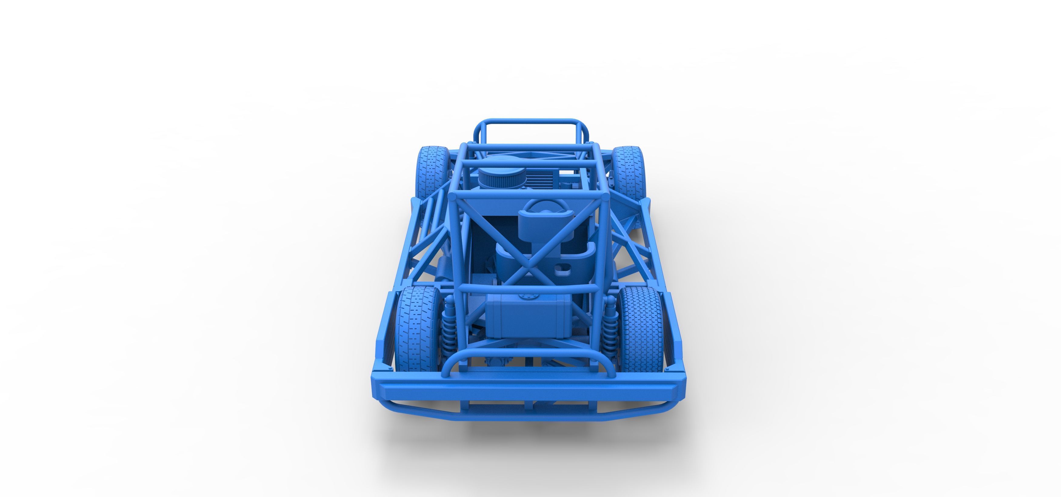 New Zealand Superstock car Base Scale 1 to 25 3D print model_43