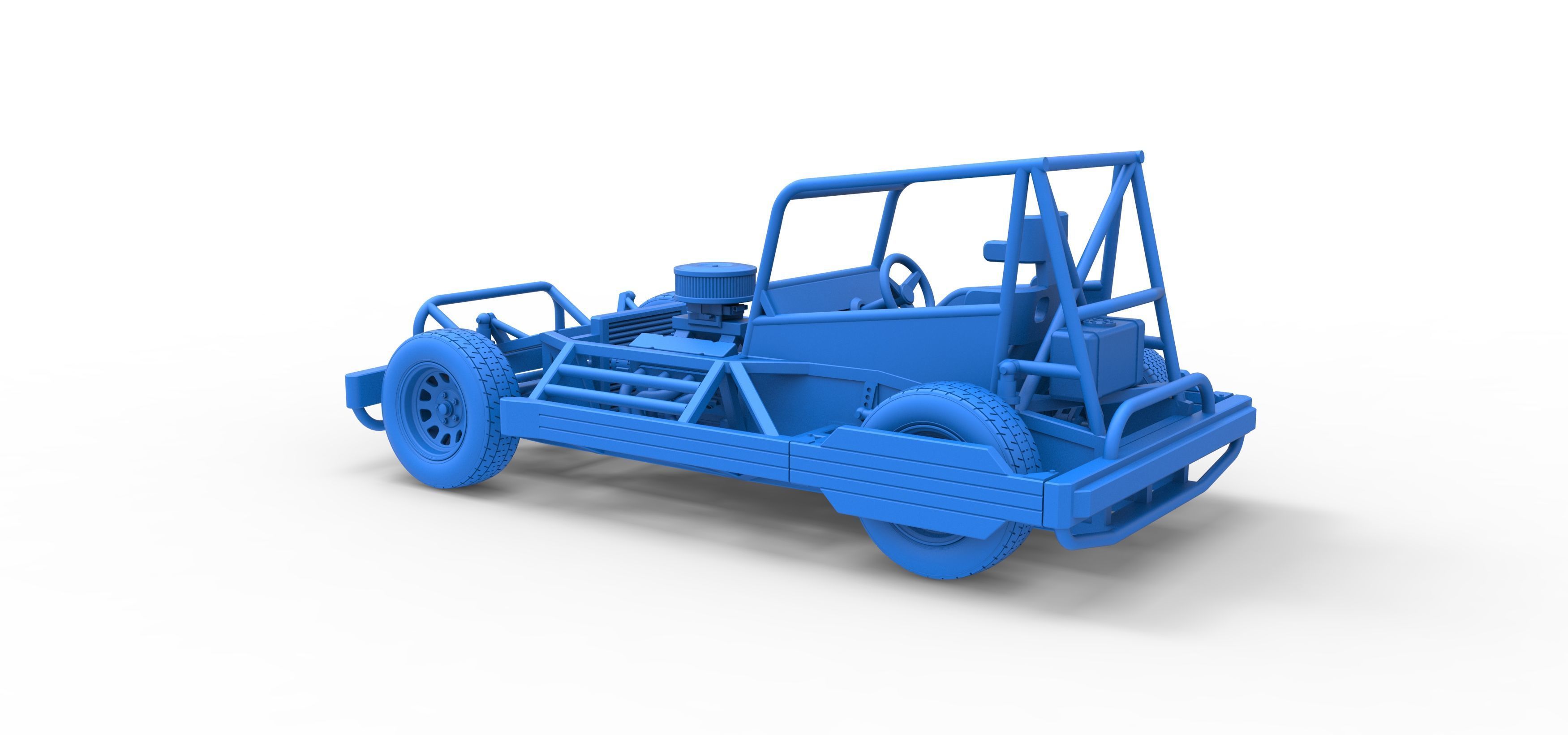 New Zealand Superstock car Base Scale 1 to 25 3D print model_38