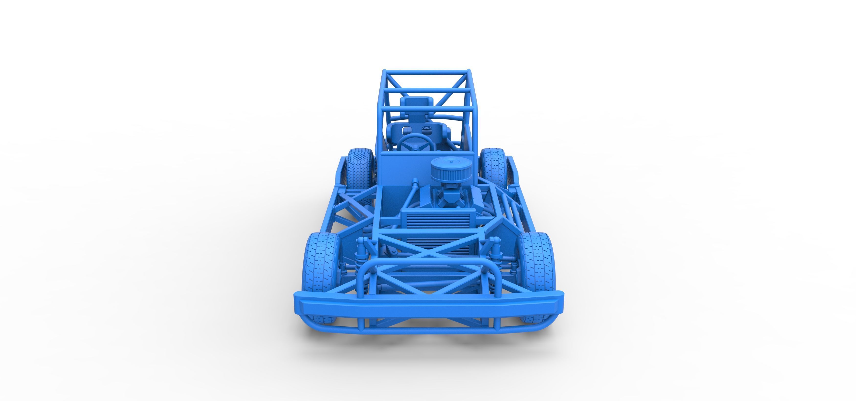 New Zealand Superstock car Base Scale 1 to 25 3D print model_34