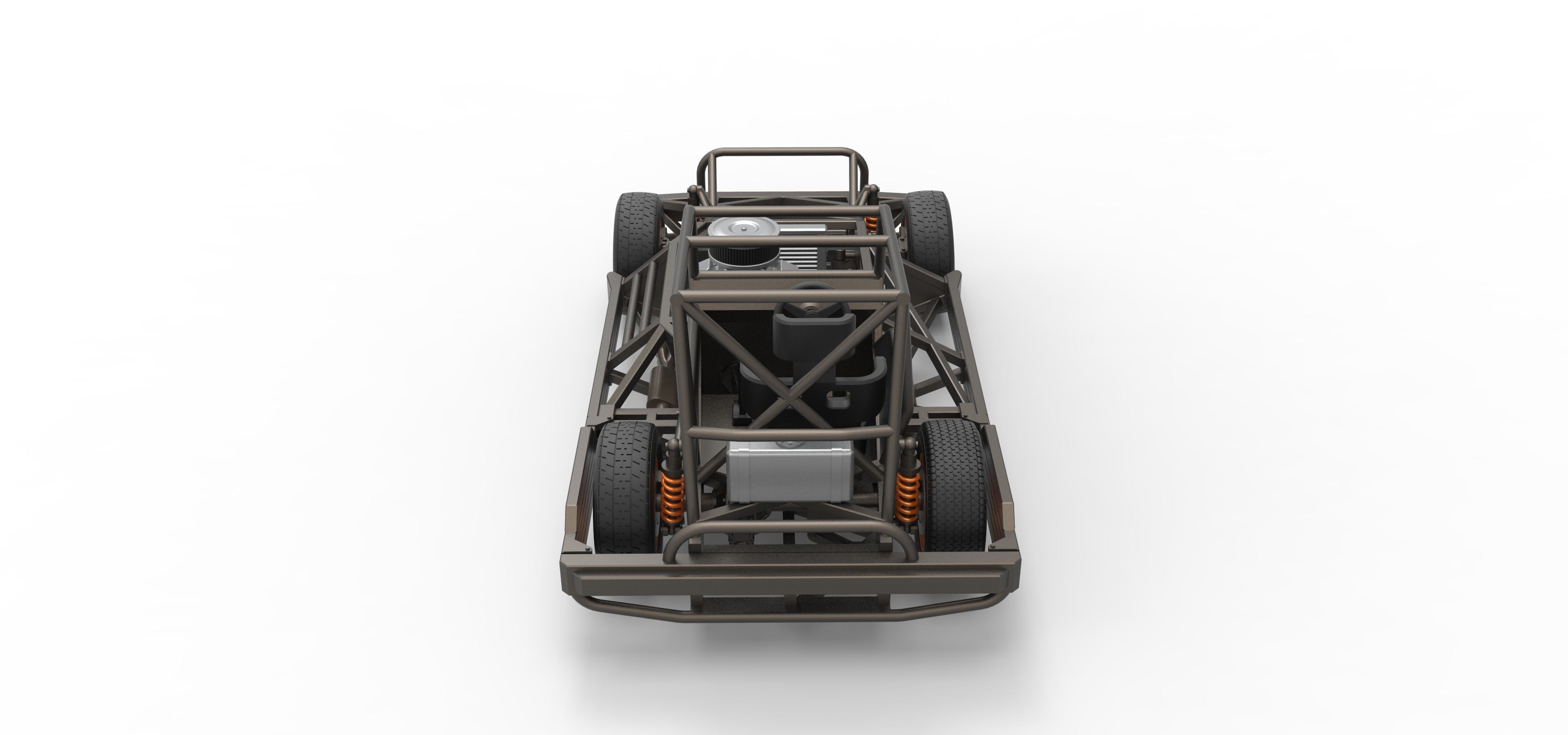 New Zealand Superstock car Base Scale 1 to 25 3D print model_16