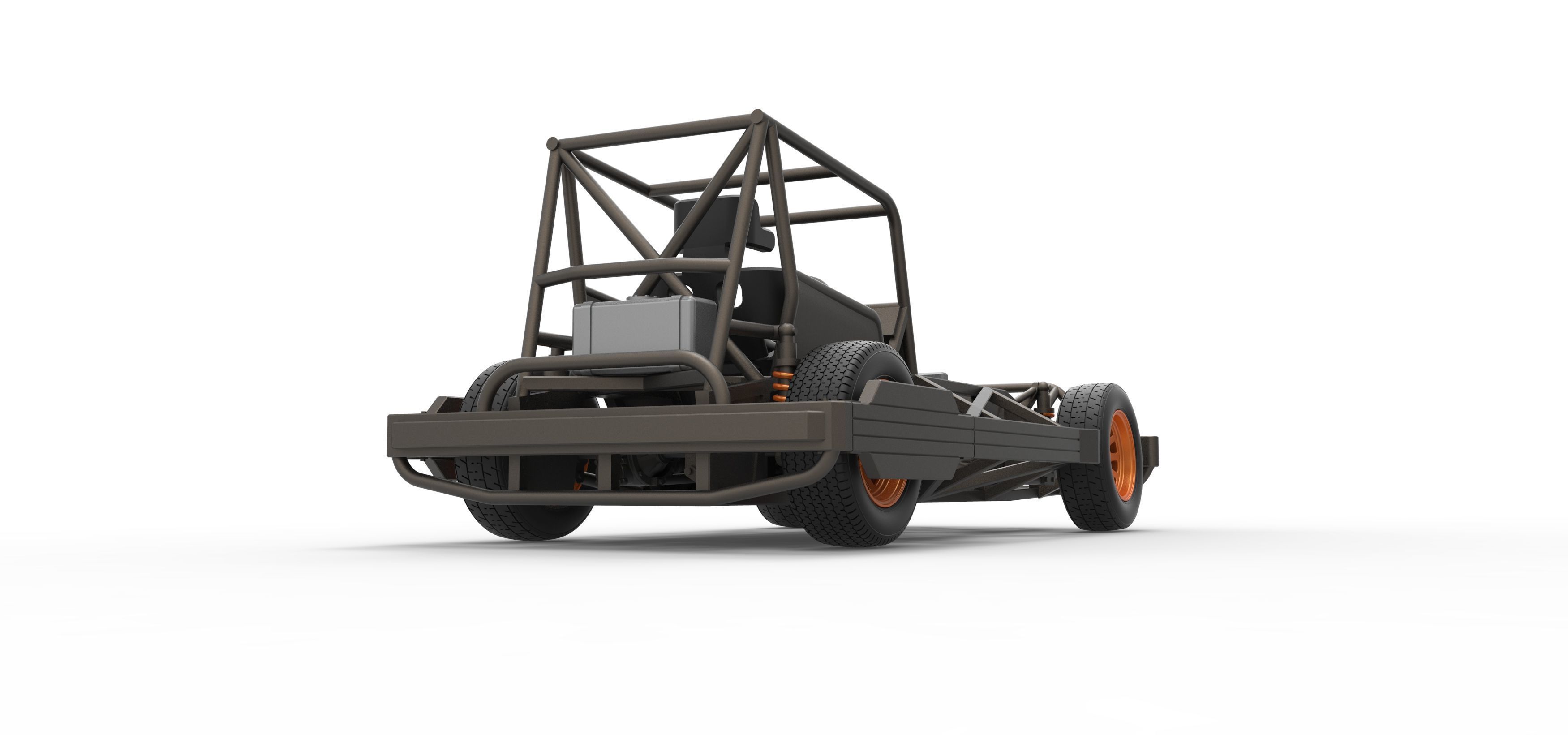 New Zealand Superstock car Base Scale 1 to 25 3D print model_18