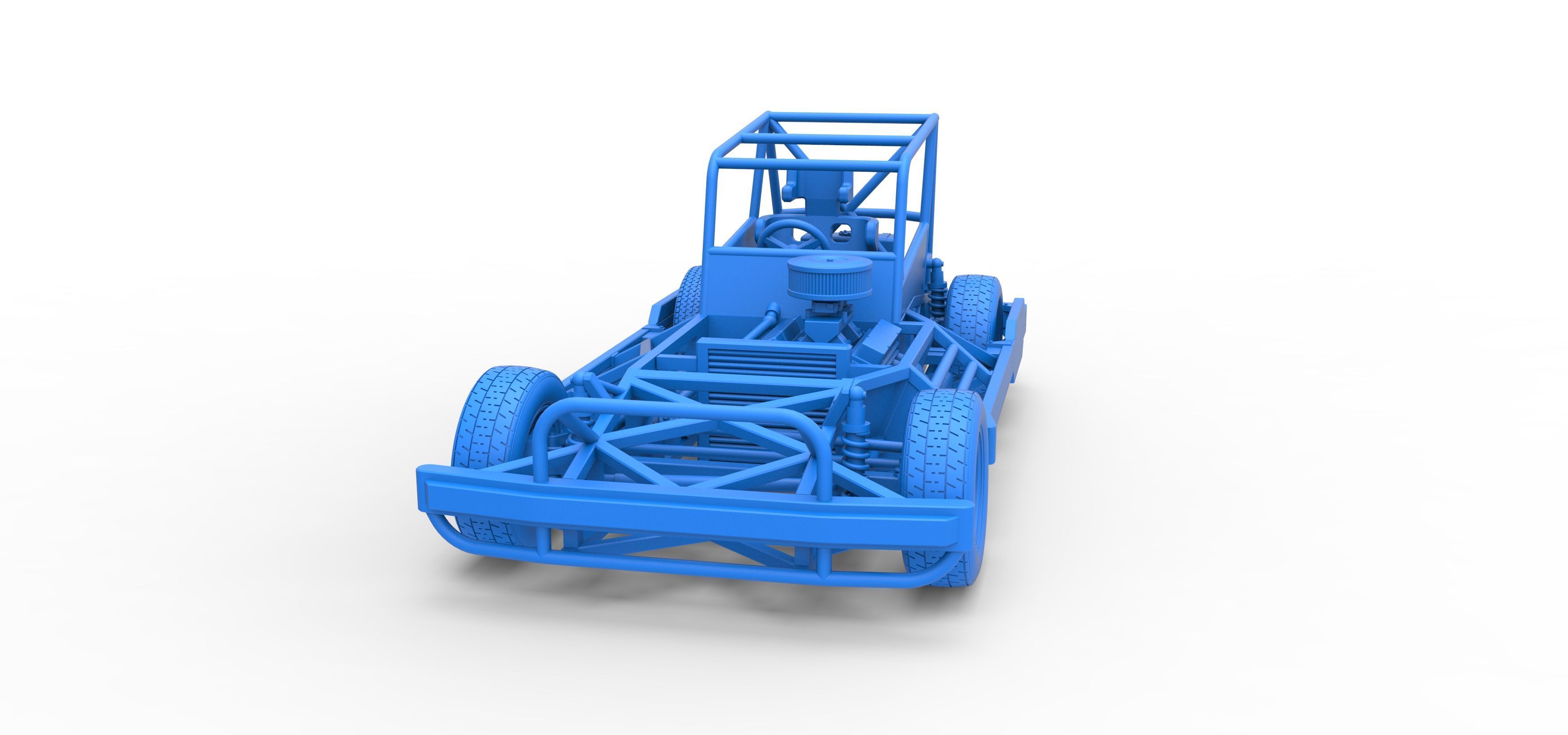 New Zealand Superstock car Base Scale 1 to 25 3D print model_31