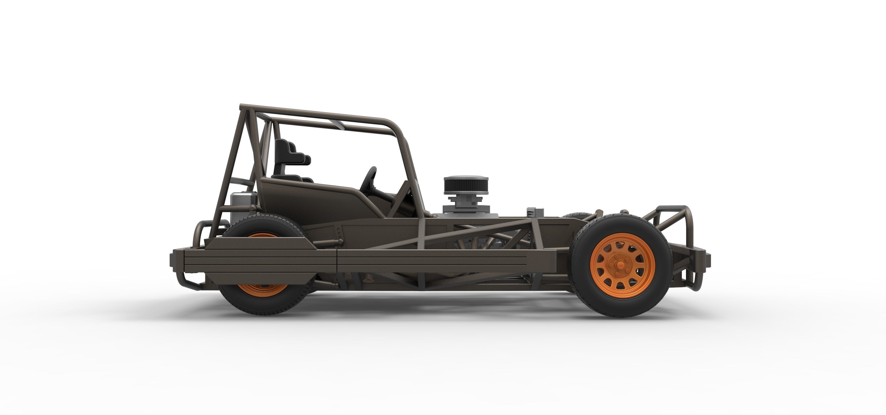 New Zealand Superstock car Base Scale 1 to 25 3D print model_21