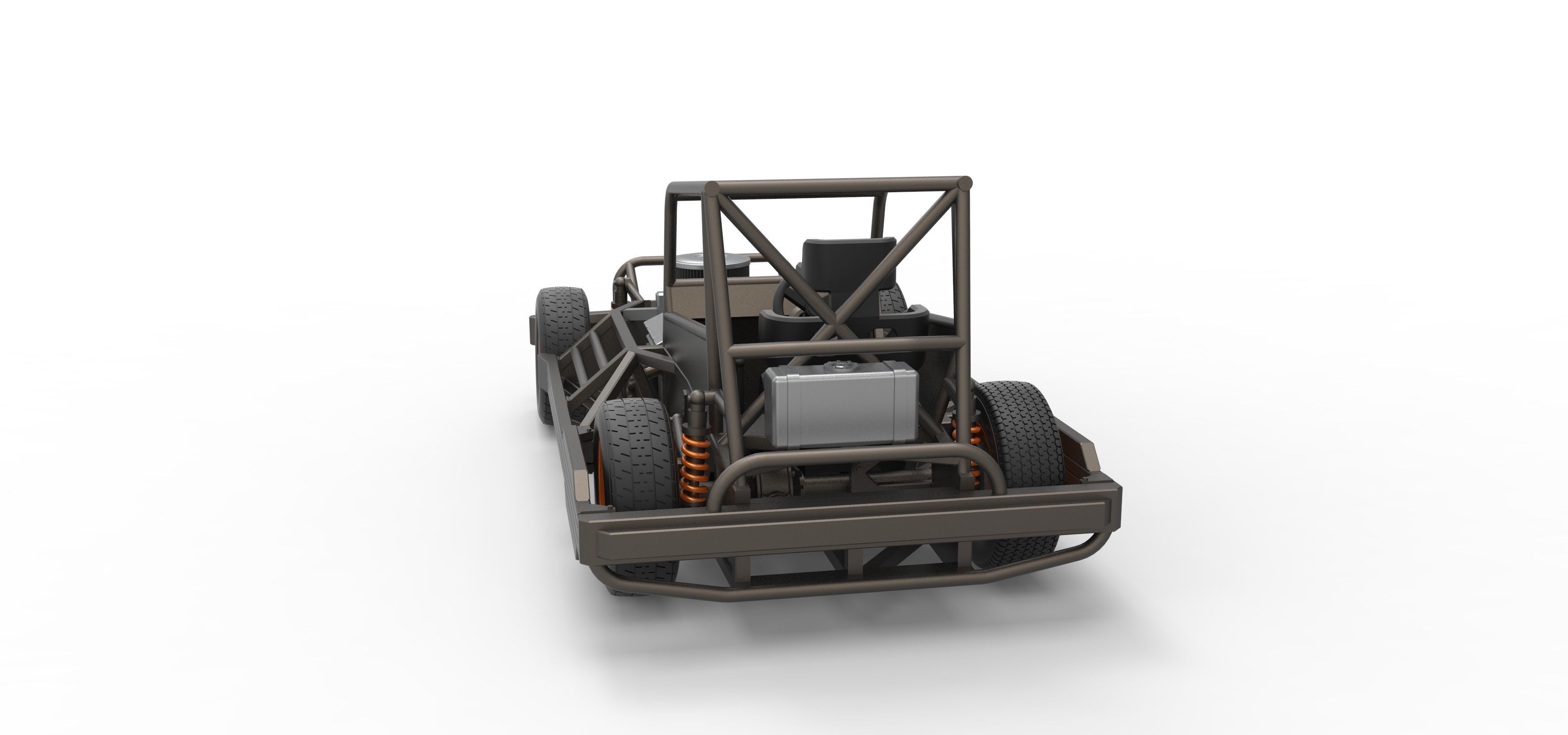 New Zealand Superstock car Base Scale 1 to 25 3D print model_13