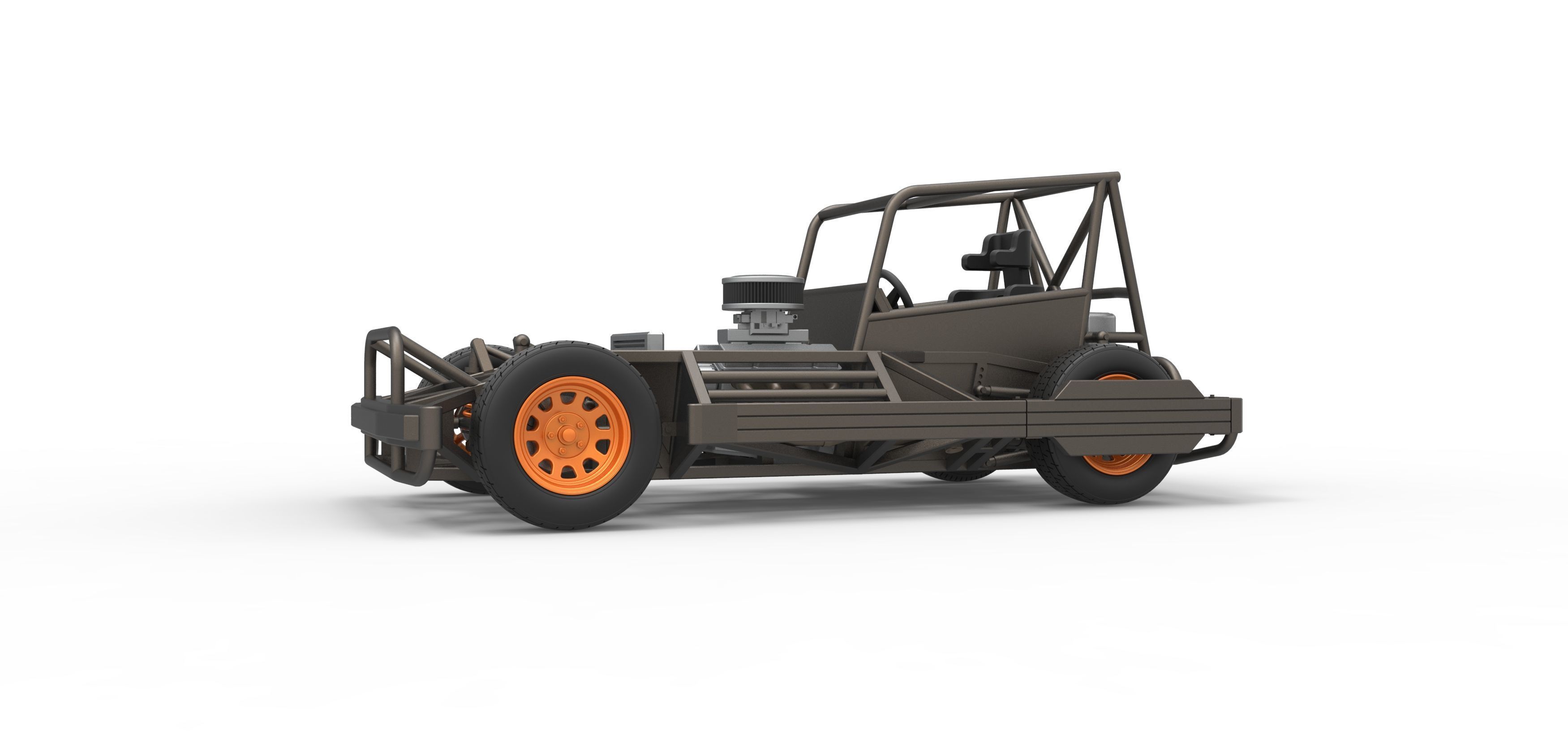 New Zealand Superstock car Base Scale 1 to 25 3D print model_1