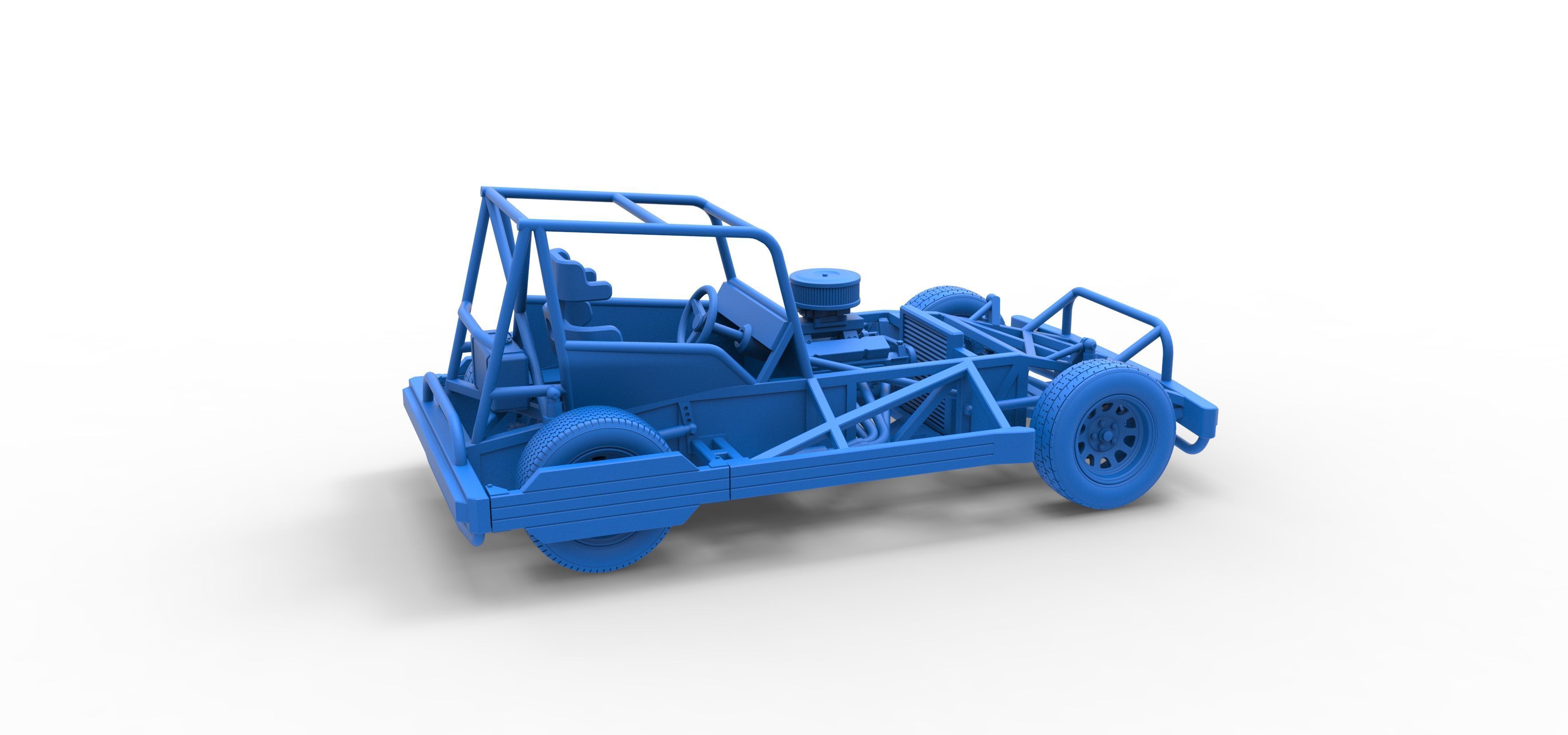 New Zealand Superstock car Base Scale 1 to 25 3D print model_46