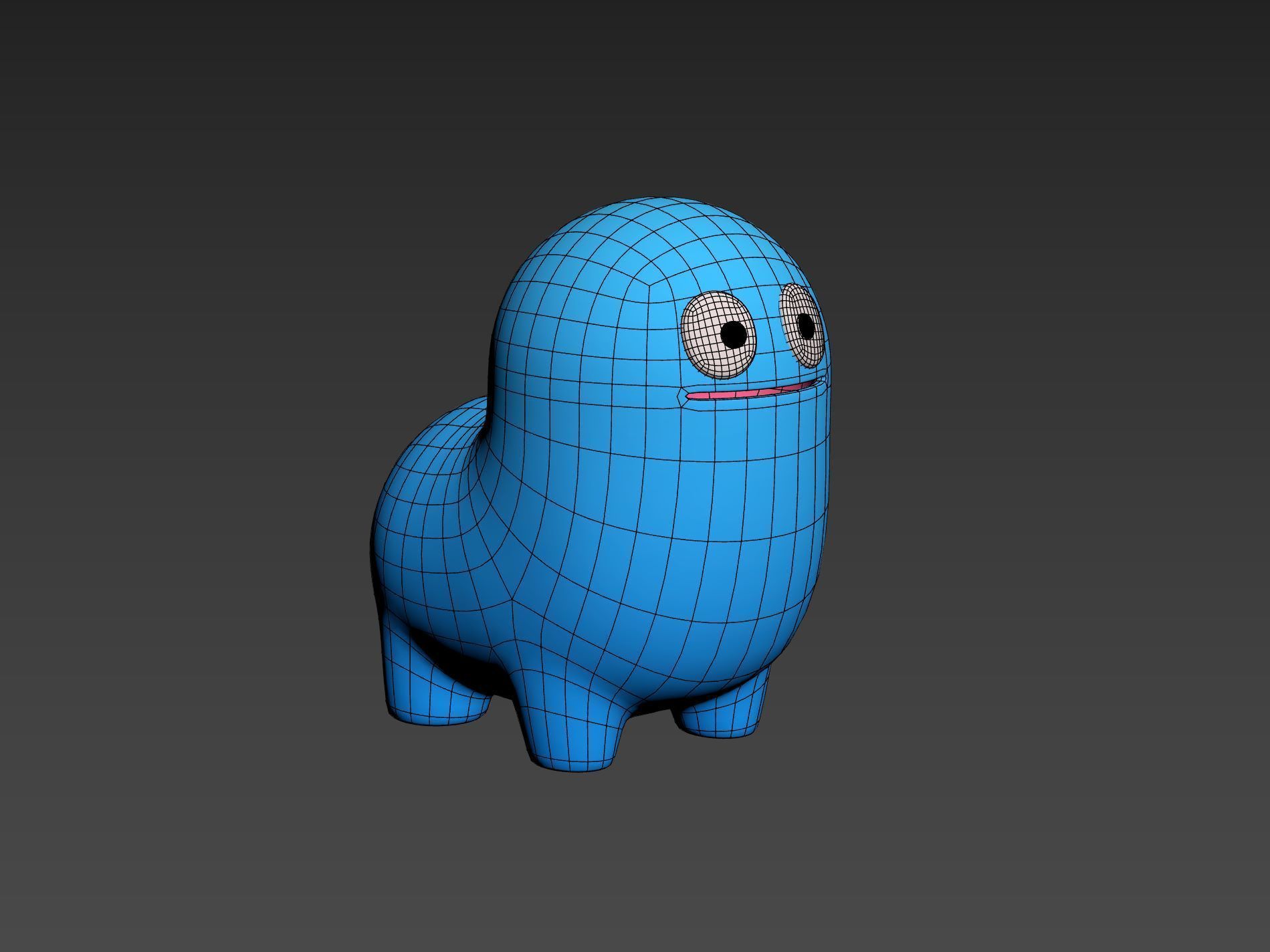 Monster Character 008 3D model_24