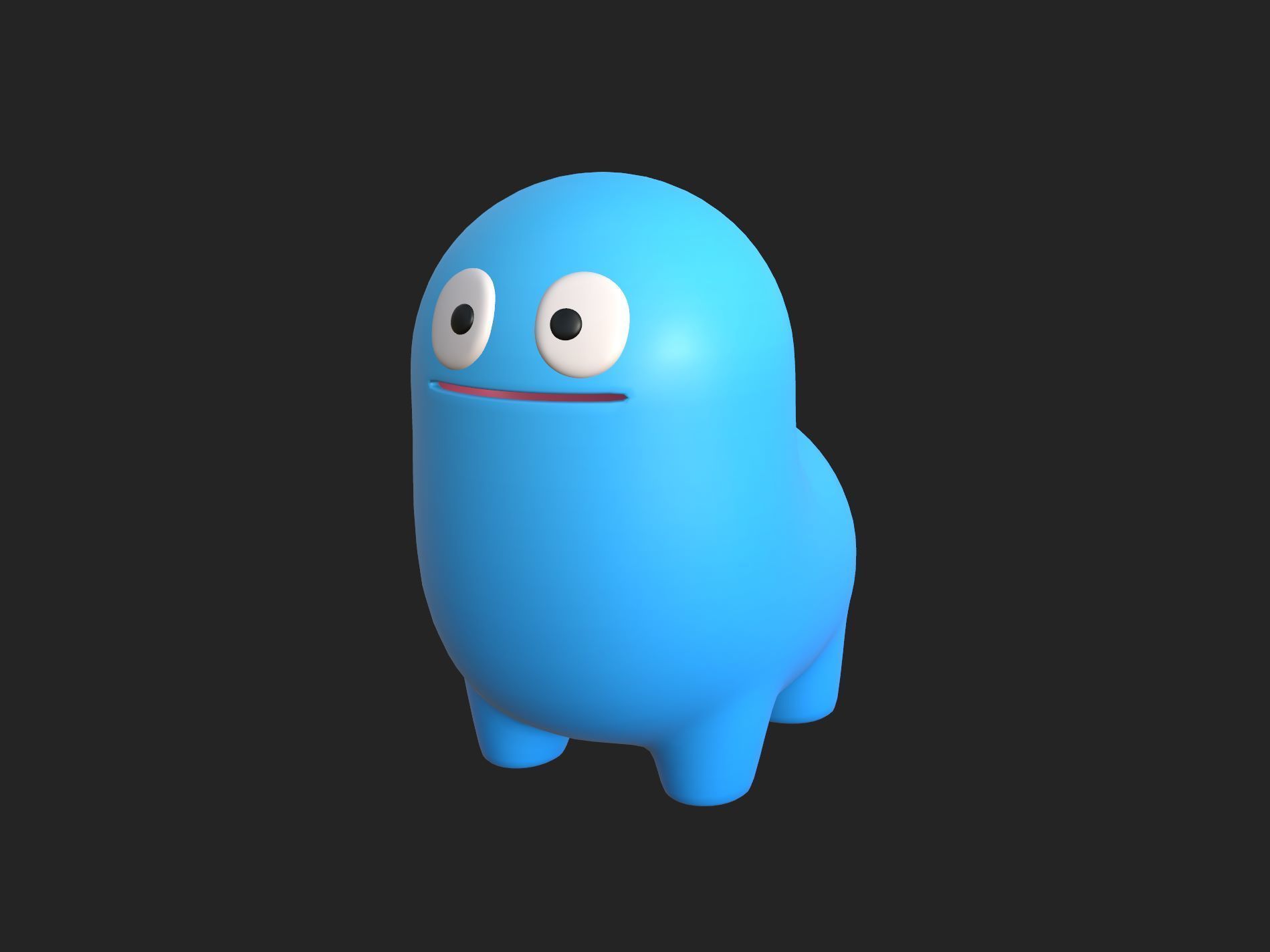 Monster Character 008 3D model_10