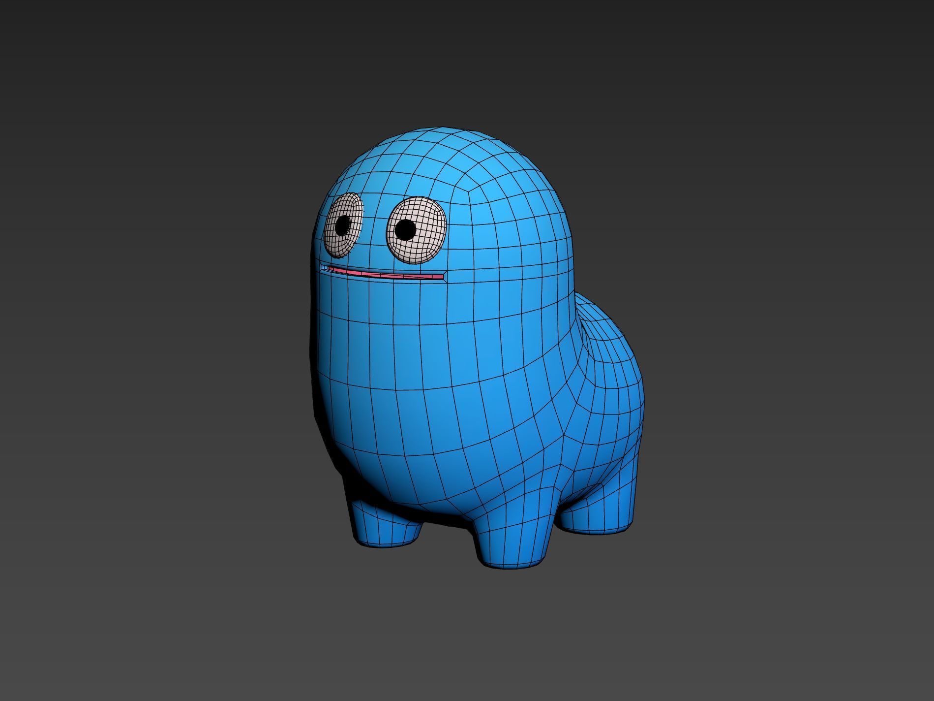 Monster Character 008 3D model_21