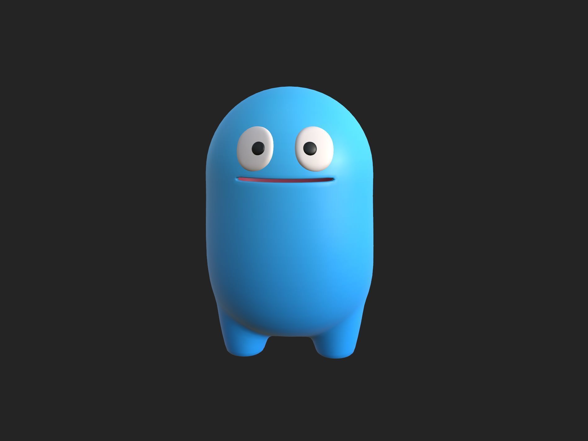 Monster Character 008 3D model_11