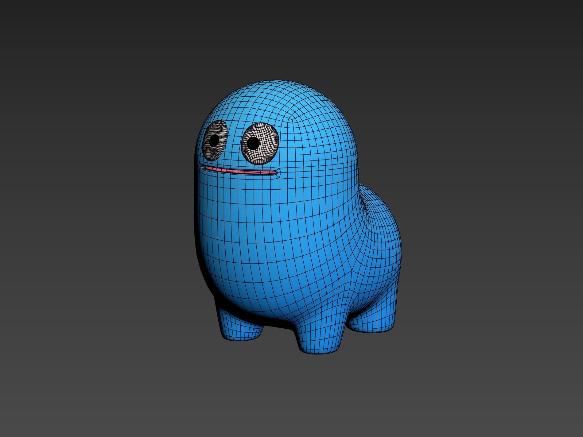 Monster Character 008 3D model_22