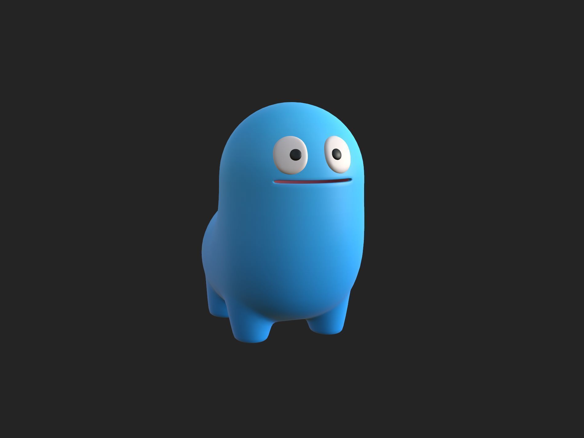 Monster Character 008 3D model_12