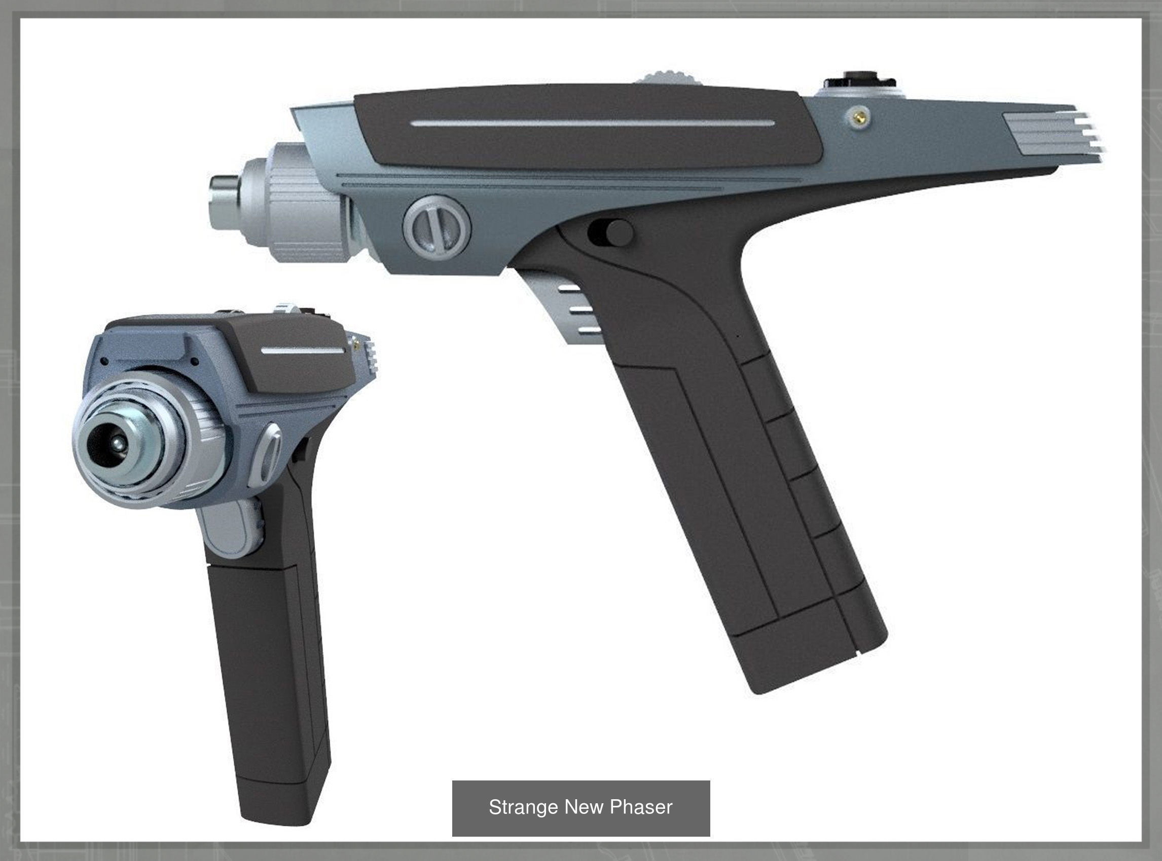 Strange New Landing Party Set 3D Model Collection_2