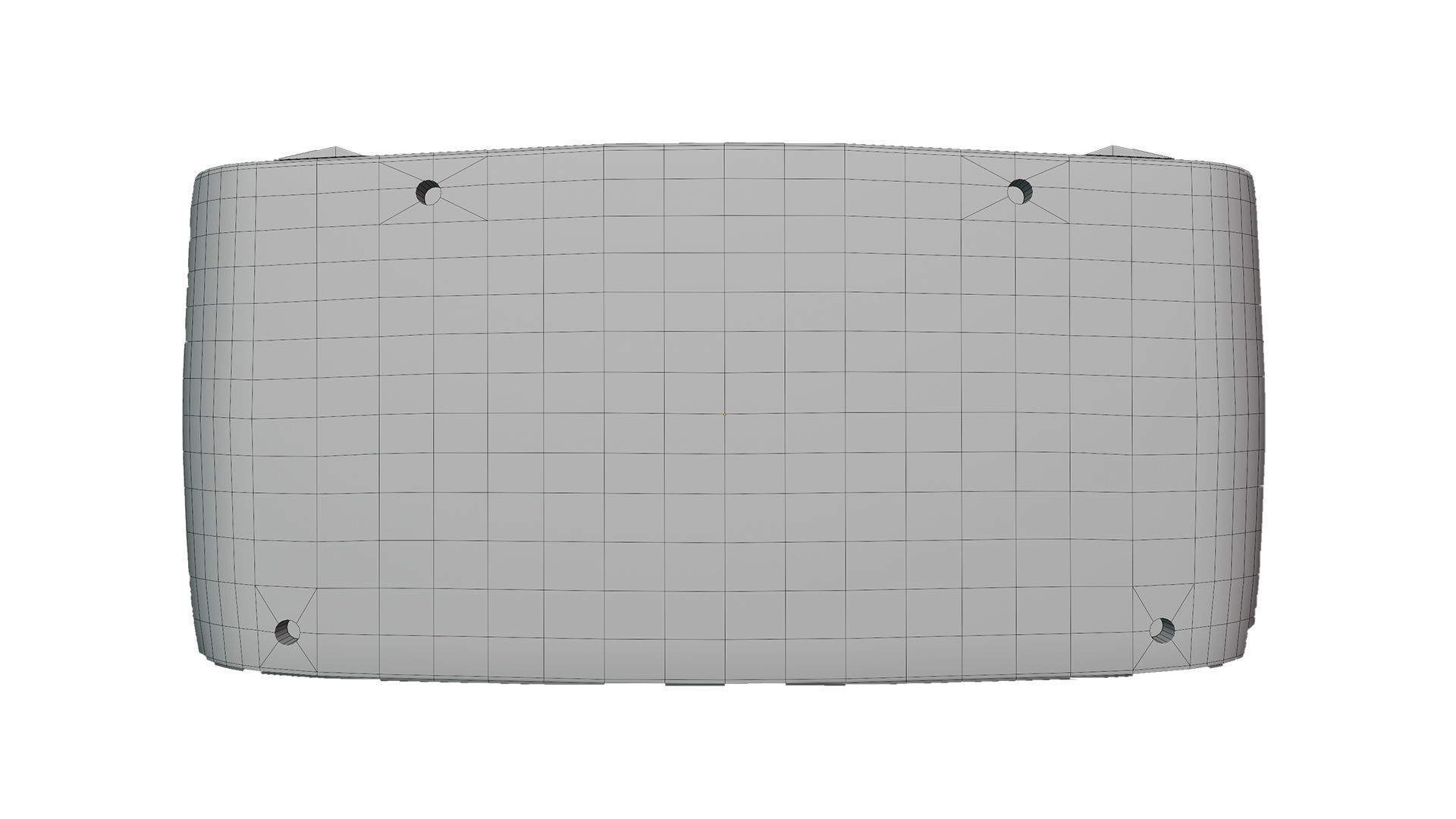 Quadcopter Drone Camera Low-poly 3D model_14