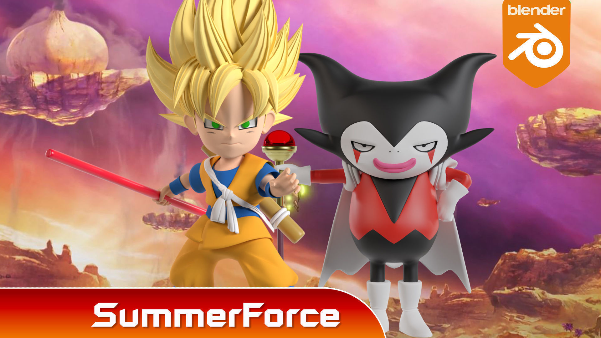 Gomah - Dragonball Daima 3D model_3