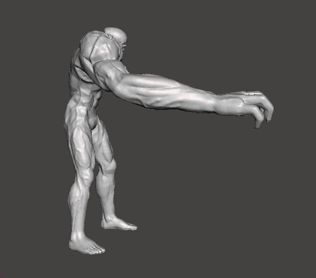 RE BANDERSNATCH MONSTER MINIATURE MODEL HORROR FANTASY GAMES RPG 3D print model_5