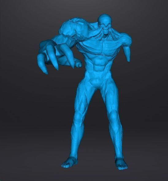 RE BANDERSNATCH MONSTER MINIATURE MODEL HORROR FANTASY GAMES RPG 3D print model_9