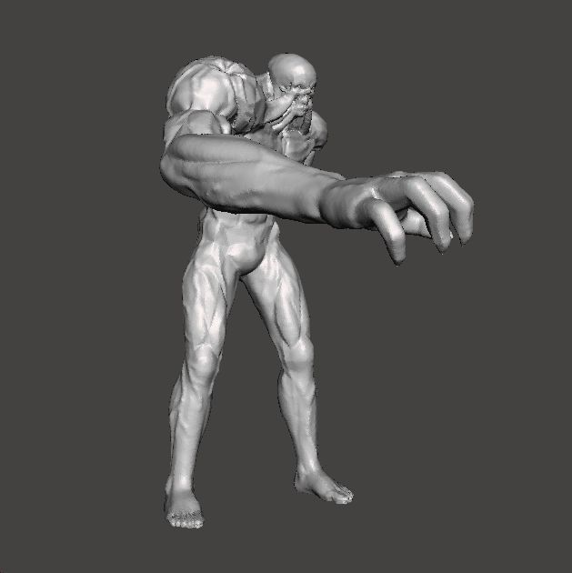 RE BANDERSNATCH MONSTER MINIATURE MODEL HORROR FANTASY GAMES RPG 3D print model_1