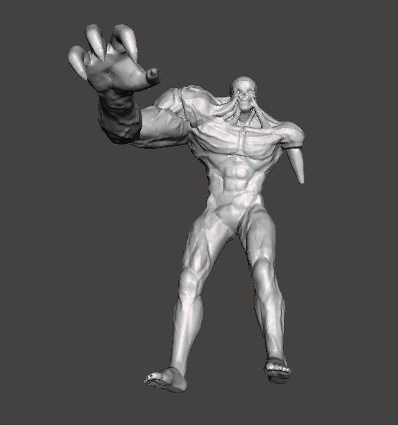 RE BANDERSNATCH MONSTER MINIATURE MODEL HORROR FANTASY GAMES RPG 3D print model_8