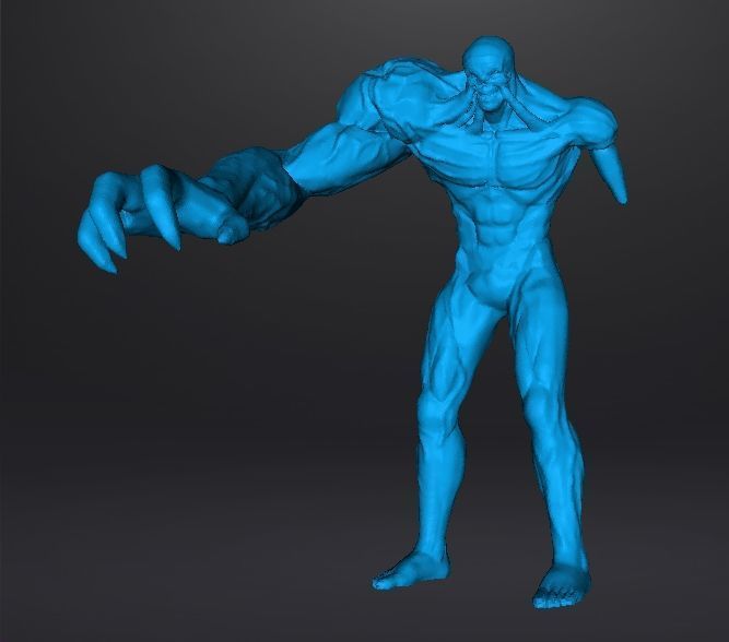 RE BANDERSNATCH MONSTER MINIATURE MODEL HORROR FANTASY GAMES RPG 3D print model_10