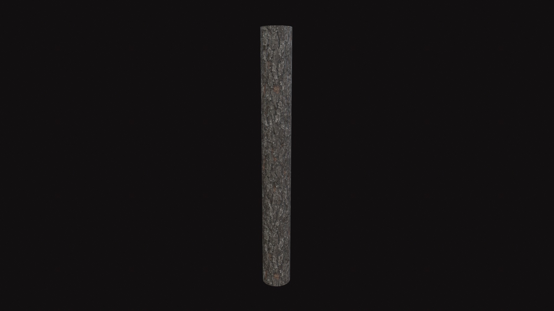 Medieval Log V01 Low-poly 3D model_6