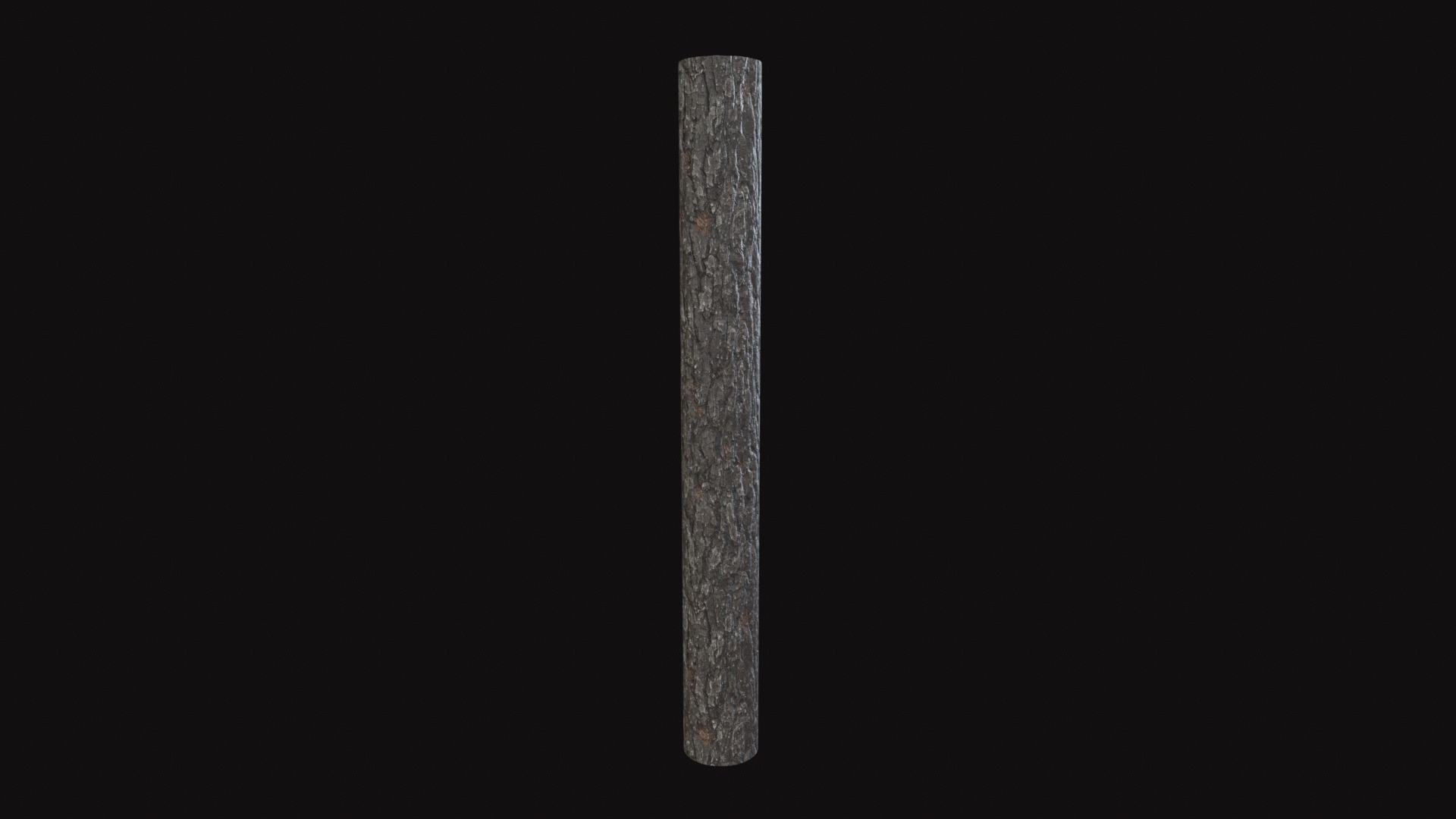 Medieval Log V01 Low-poly 3D model_7
