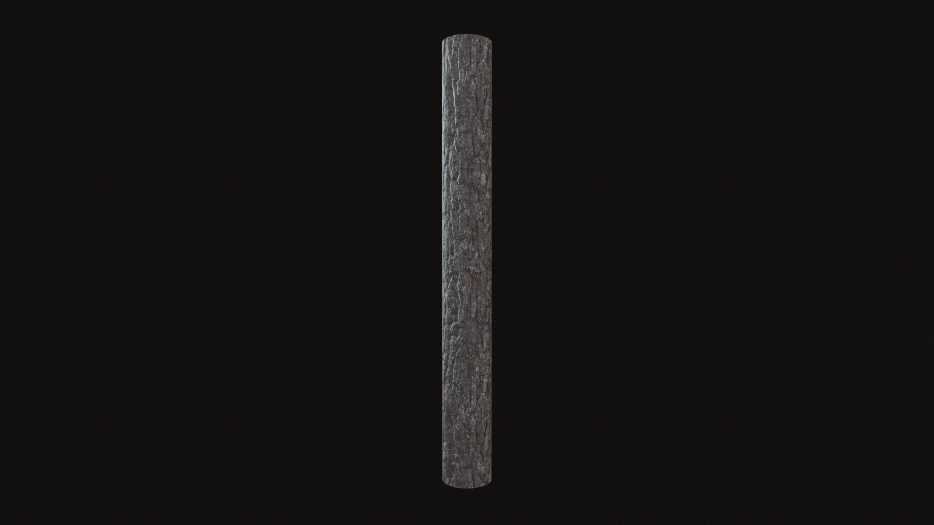 Medieval Log V01 Low-poly 3D model_3