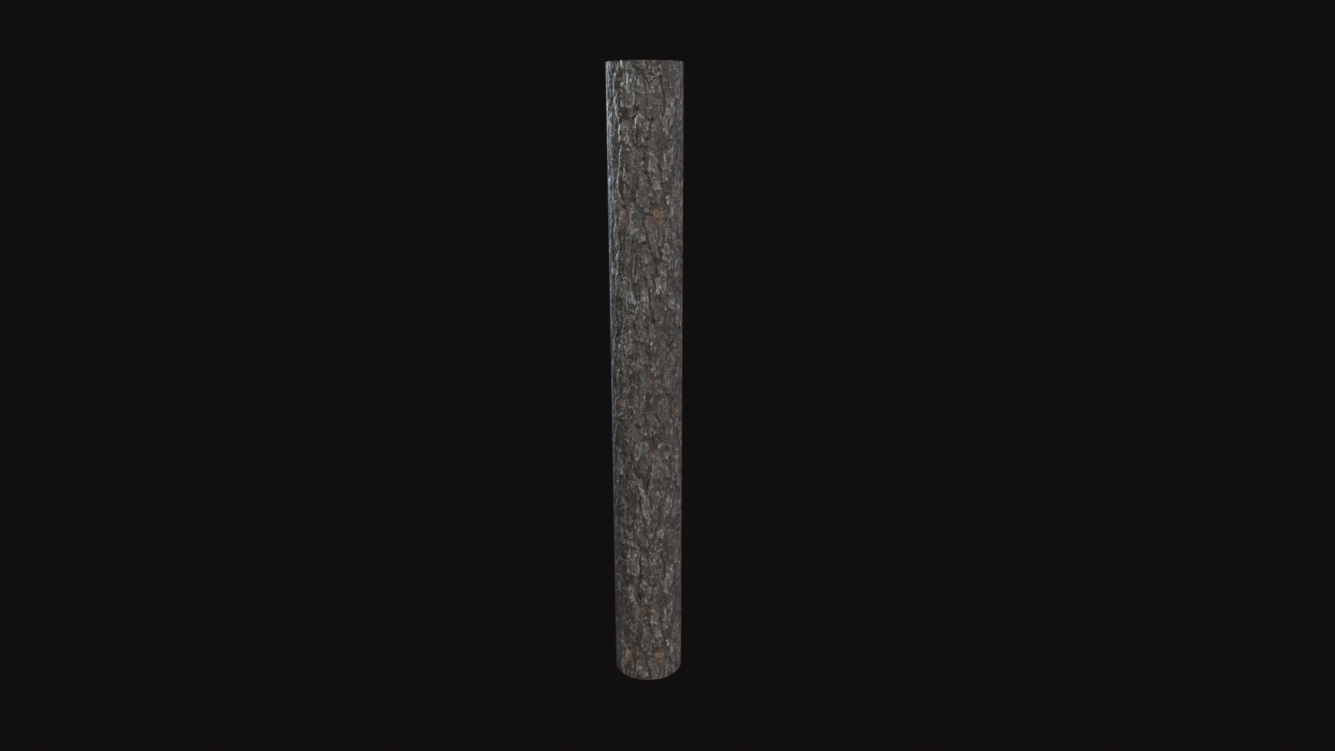 Medieval Log V01 Low-poly 3D model_4