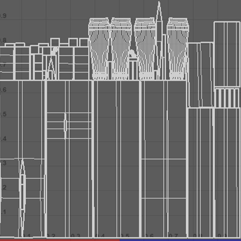 Medieval Table V01 Low-poly 3D model_11