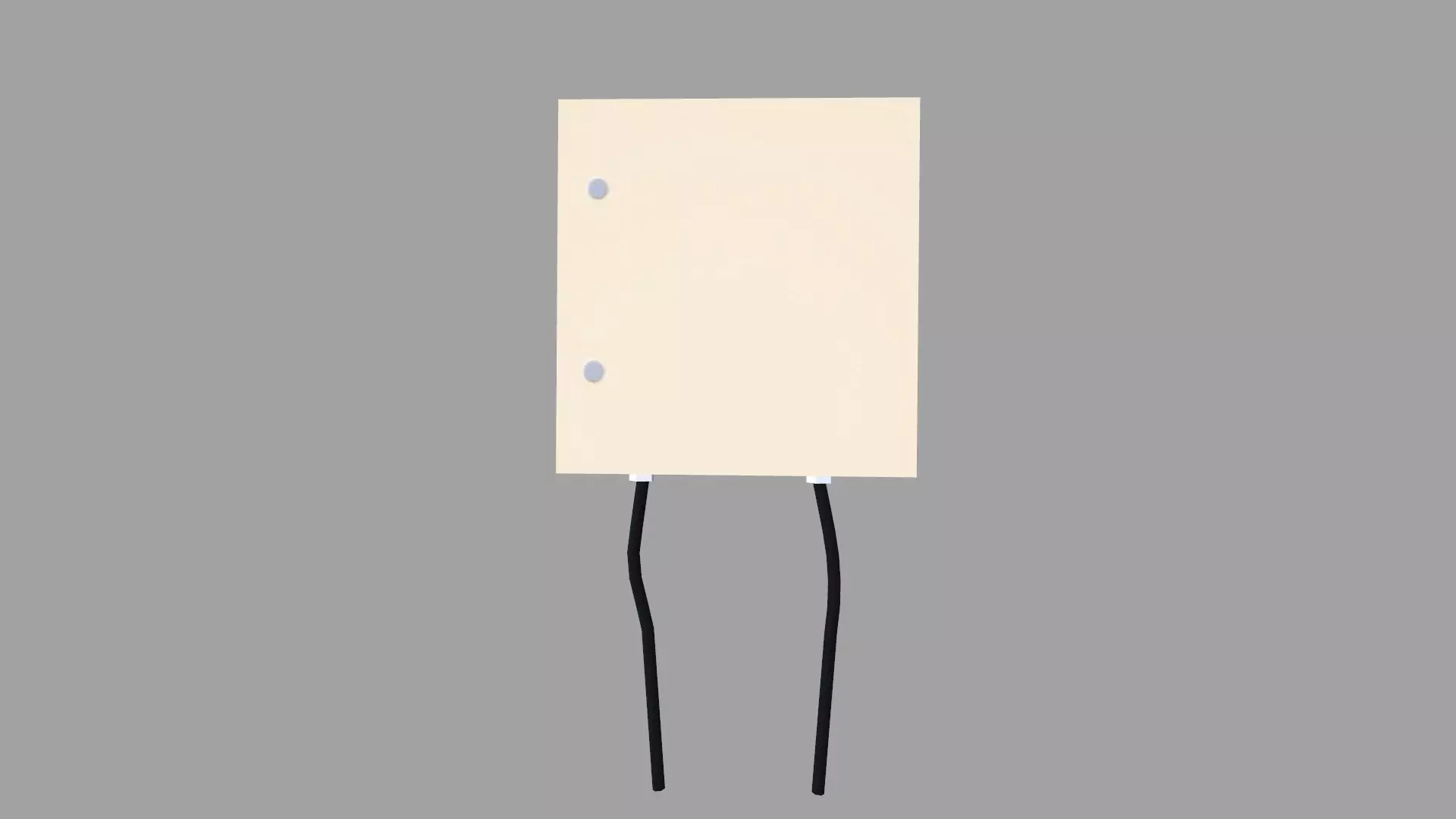 PVC Box Low-poly 3D model_0