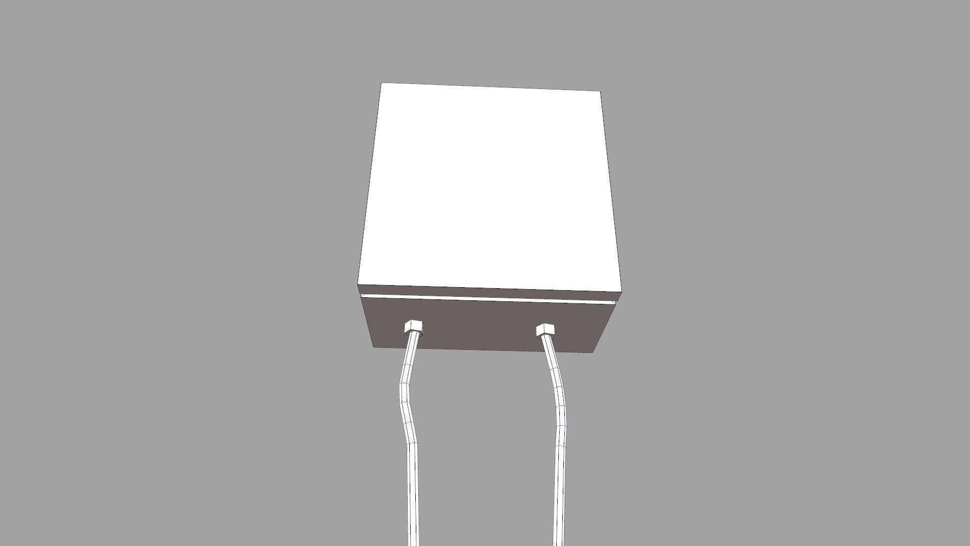 PVC Box Low-poly 3D model_6