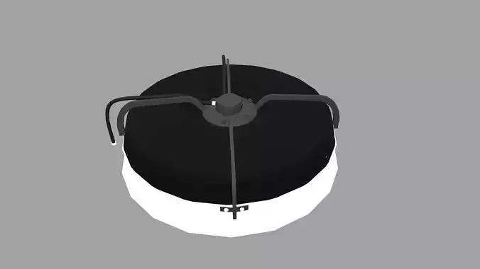 Radiator with Fan 3D Model