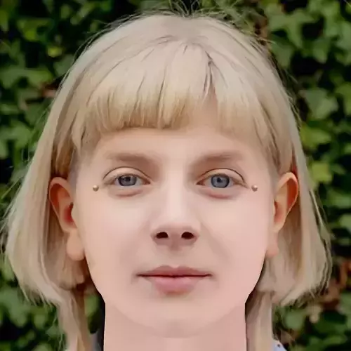 Aurora Aksnes Head - No Hair - Low poly head for game Low-poly 3D model