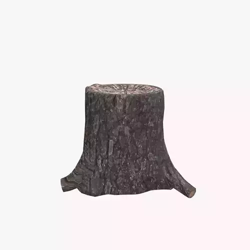 Medieval Tree Trunk V03
