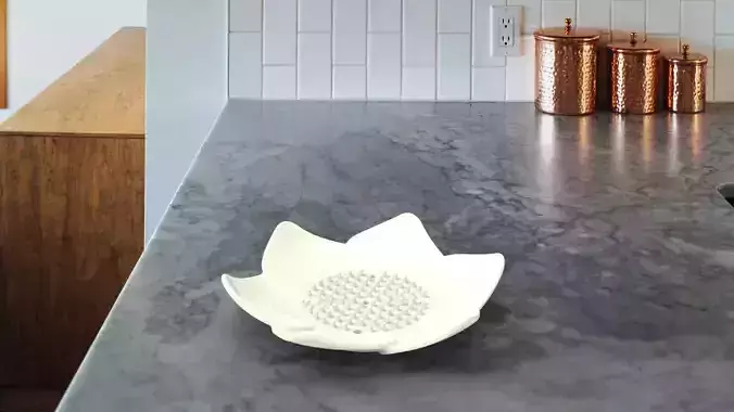 Support galet douche 