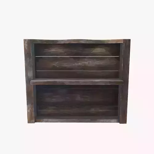 Medieval Wall Rack V04