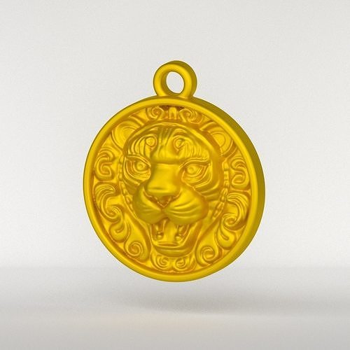 Jaguar Pendant 3D print model