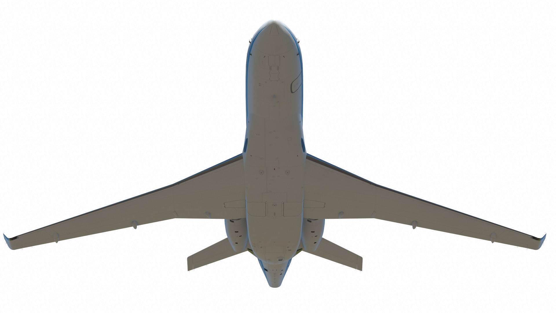 Dassault Falcon 8X Low-poly 3D model_18