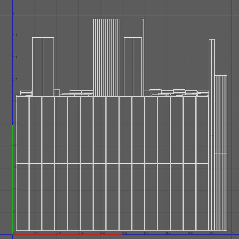 Medieval Wooden Plank Stack Low-poly 3D model_11