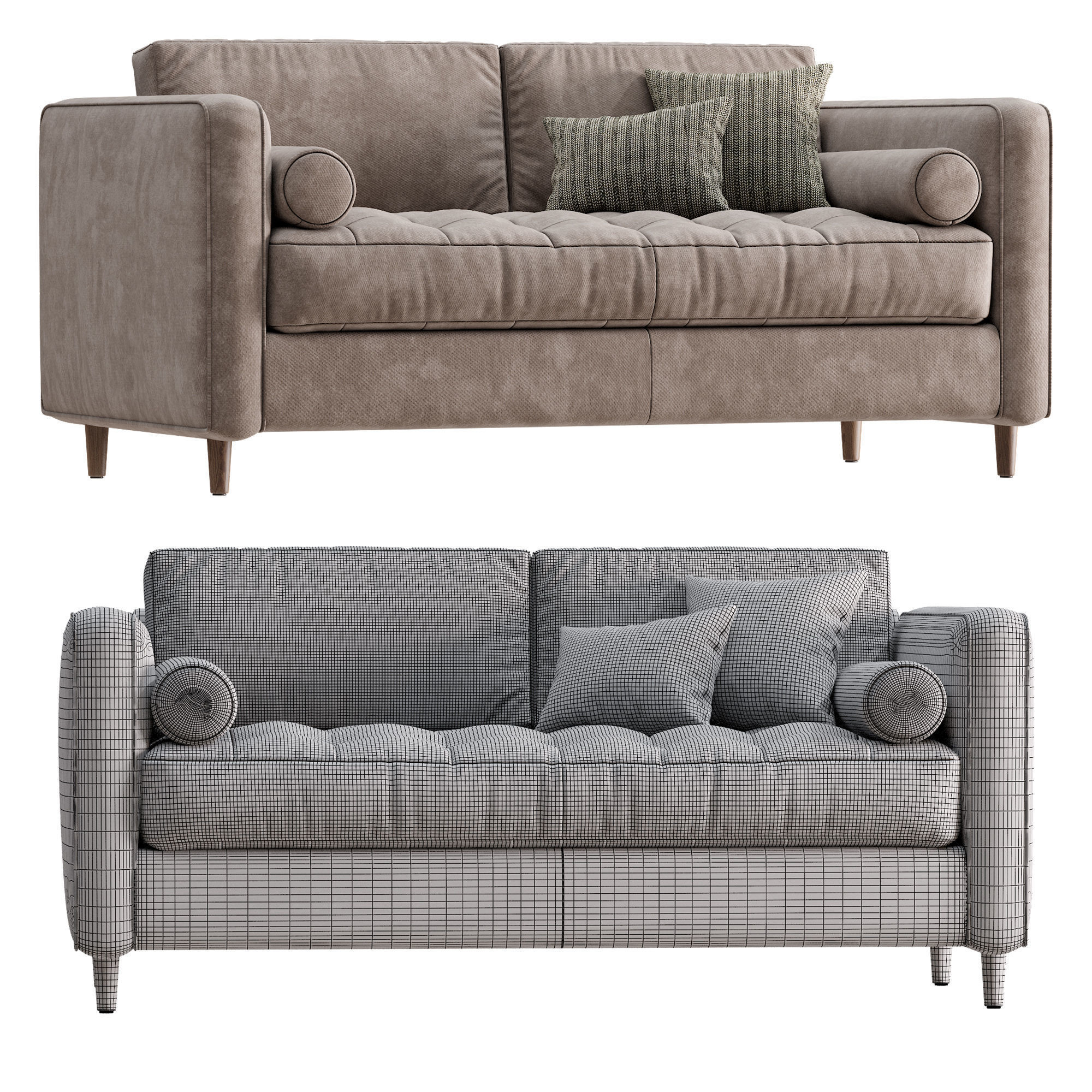 SVEN   Sofa By Article 3D model_3