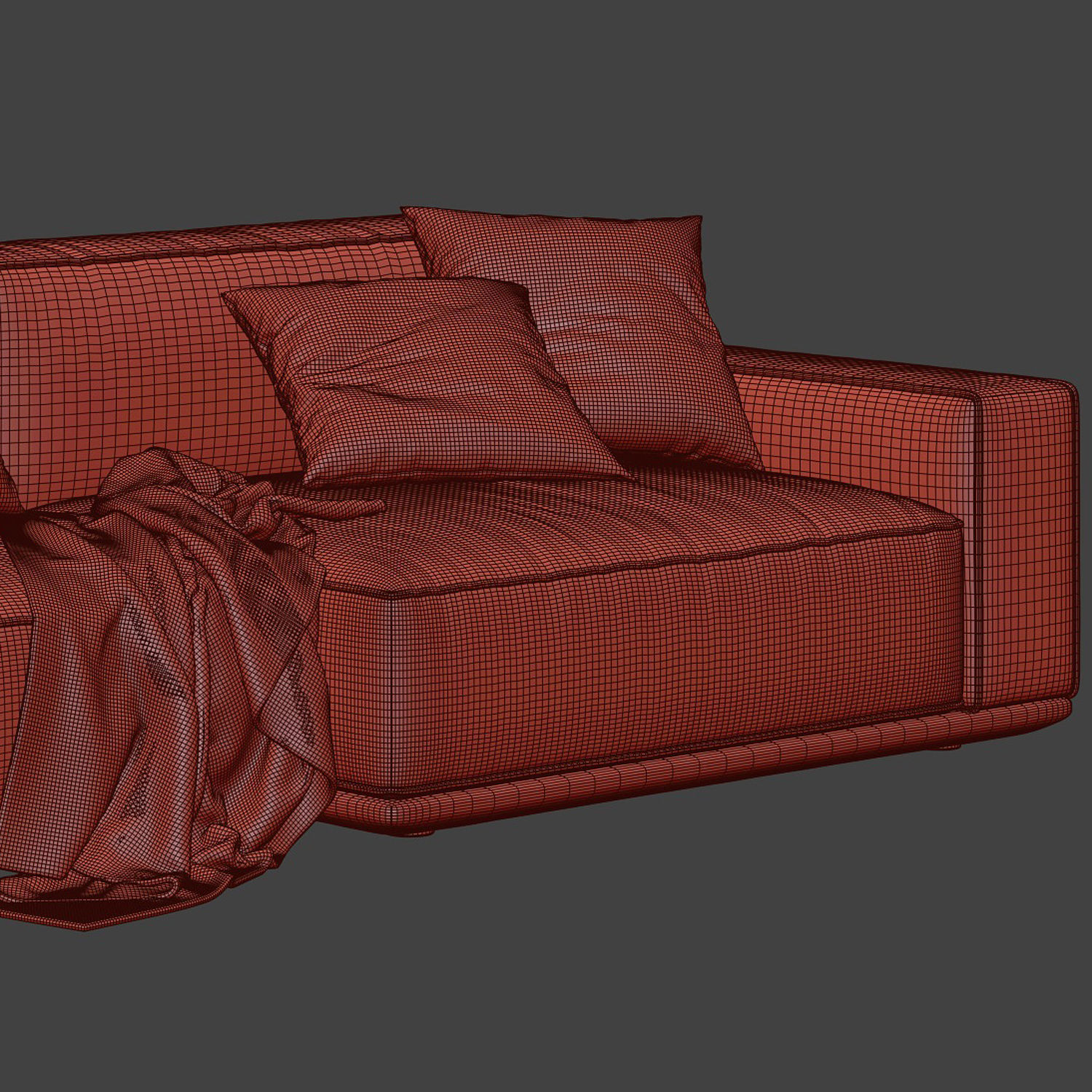 Arflex Marechiaro Chaise Longue 02 3D model_6