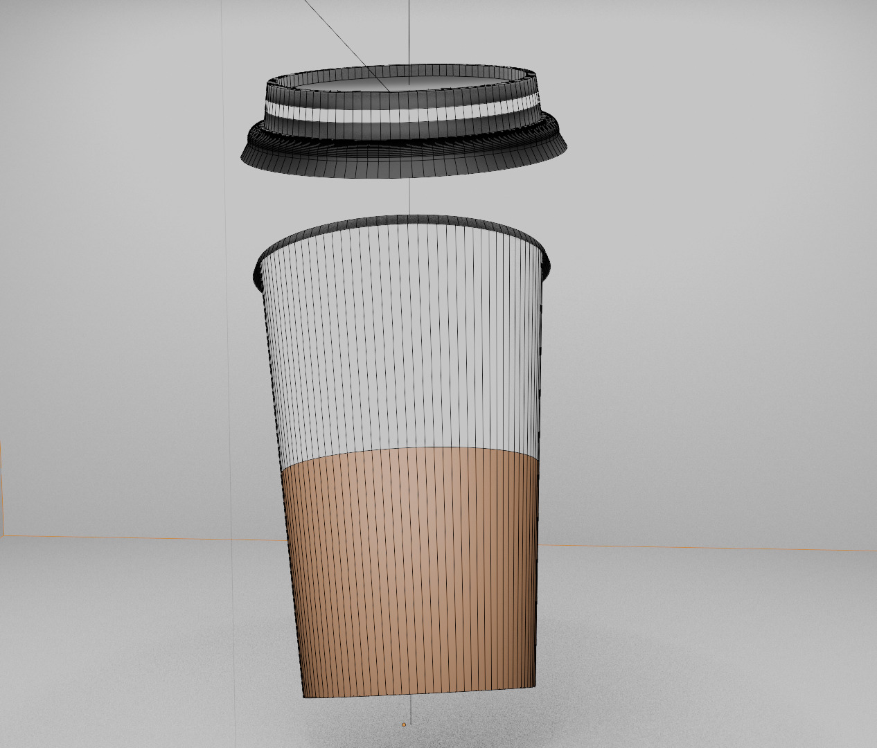 coffe cup  Free 3D model_4