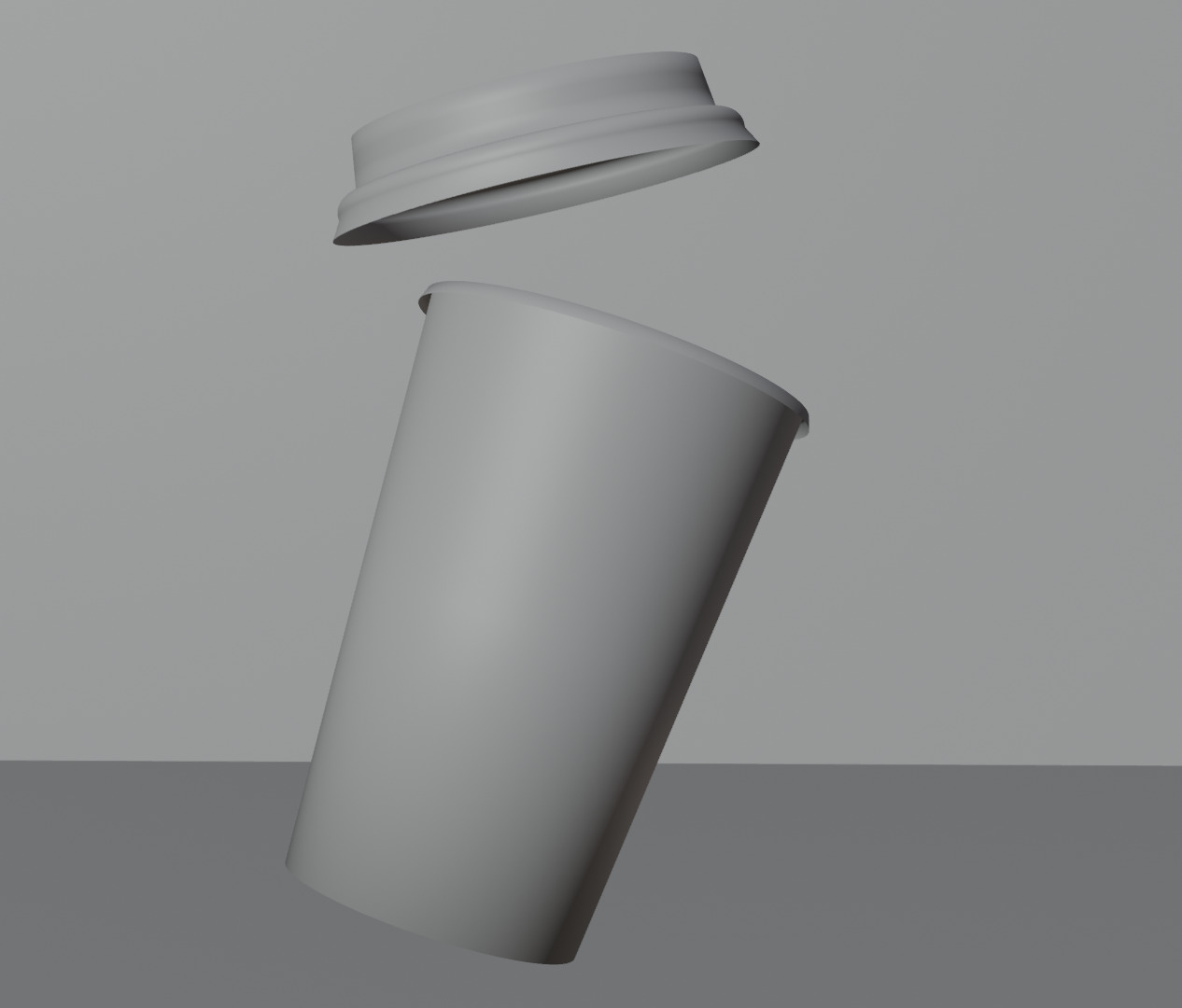coffe cup  Free 3D model_6